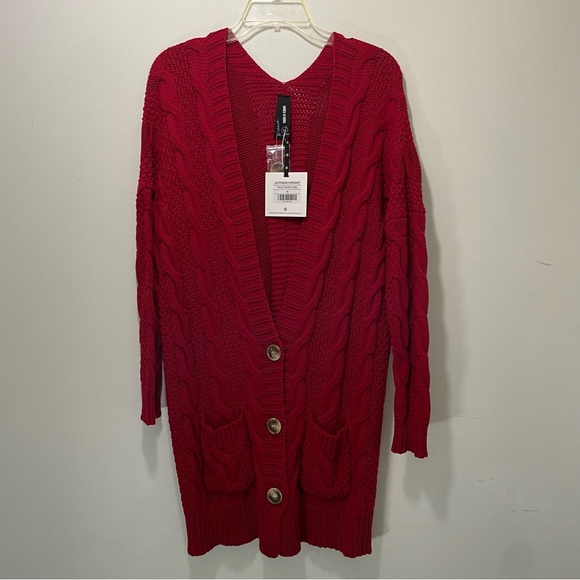 Agnes & Dora boyfriend cardigan Size M 1388 - Picture 2 of 10
